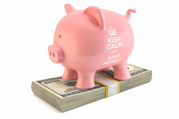 savings piggybank coins